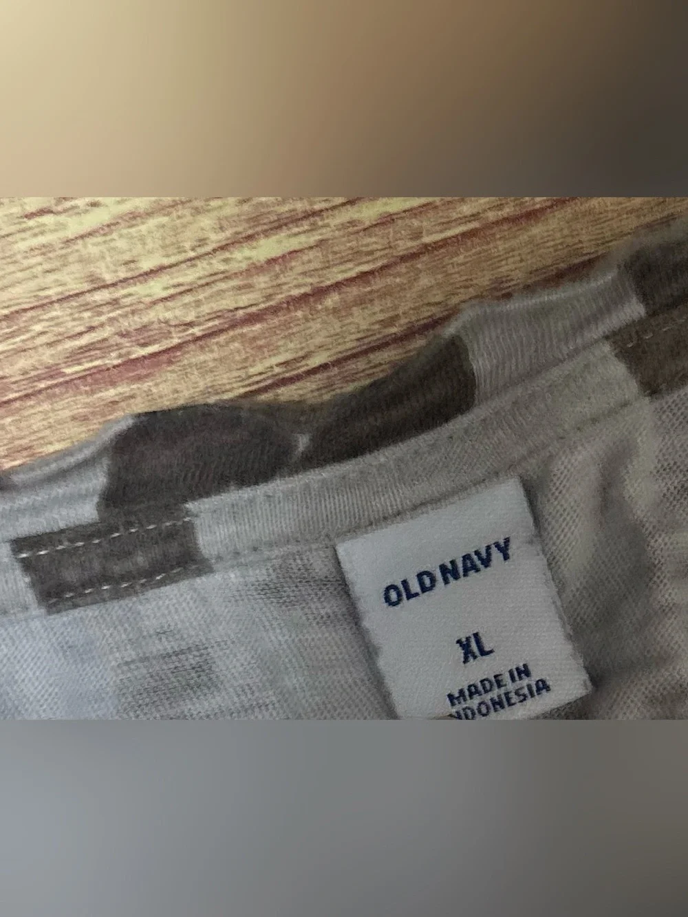 Old Navy Gray Leopard-Print Casual Dress